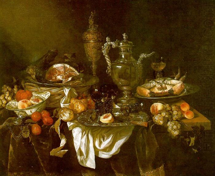 Banquet Still Life, Abraham Hendrickz van Beyeren